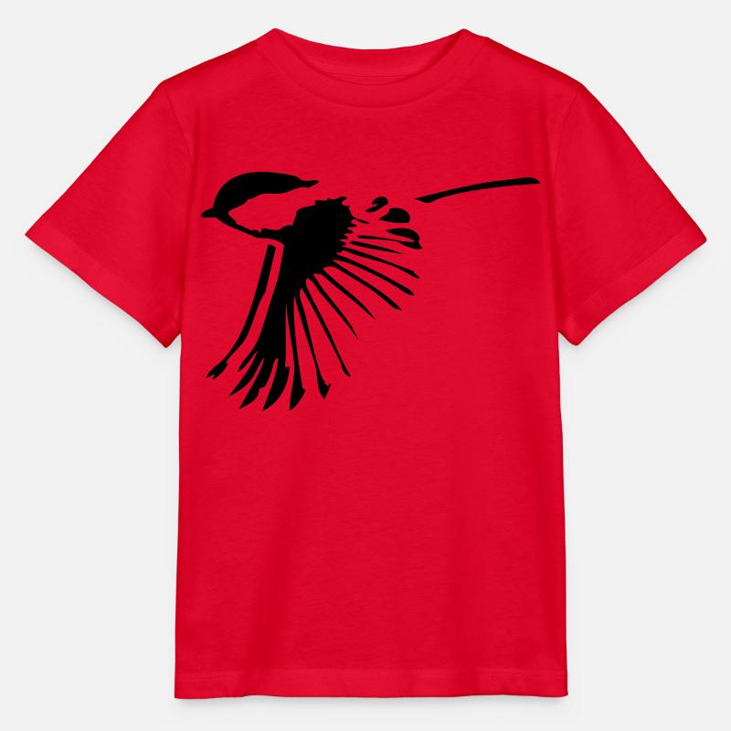oiseau - T-shirt bio MINI CREATOR Stanley/Stella Enfant - rouge