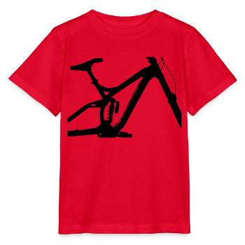 Downhill - Stanley/Stella Kinder T-Shirt MINI CREATOR  - Rot - Vorne - Jaiden (125cm)