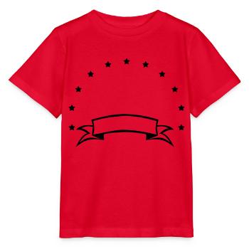 stars symbol - Stanley/Stella Kinder T-Shirt MINI CREATOR  - Rot - Vorne - Jaiden (125cm)