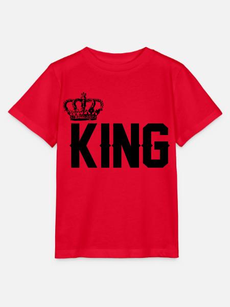 king - Stanley/Stella Kinder T-Shirt MINI CREATOR  - Rot