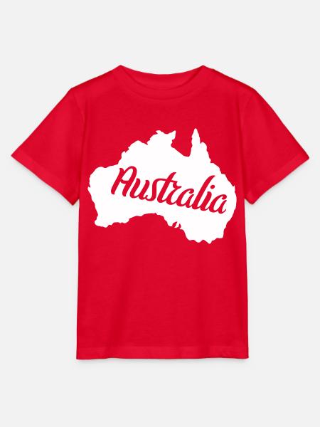 australia - Stanley/Stella Kinder T-Shirt MINI CREATOR - Rot