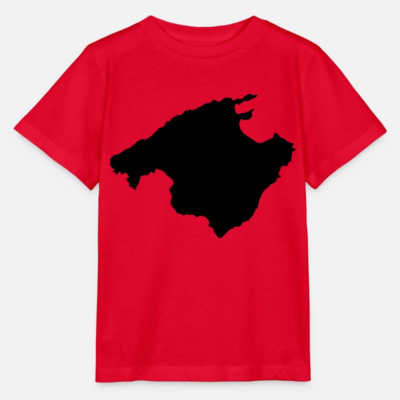 Mallorca - Stanley/Stella Kinder T-Shirt MINI CREATOR  - Rot