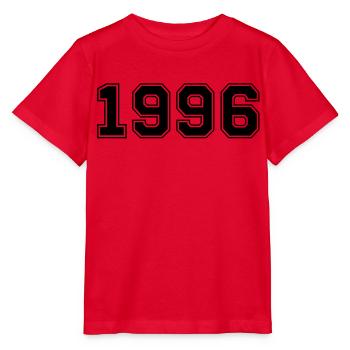 1996 - T-shirt bio MINI CREATOR Stanley/Stella Enfant - rouge - Devant - Jaiden (125cm)
