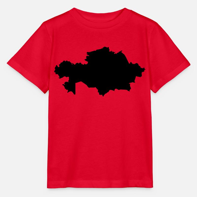 Kasachstan - Stanley/Stella Kinder T-Shirt MINI CREATOR - Rot
