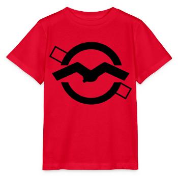 Segelflugzeug Flugplatz Logo ICAO - Stanley/Stella Kinder T-Shirt MINI CREATOR  - Rot - Vorne - Jaiden (125cm)