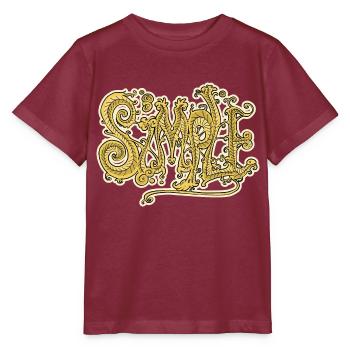 Graff Simple - Stanley/Stella MINI CREATOR Kids’ T-Shirt - burgundy - Front - Kain (125cm)