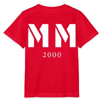 Römische Zahl Geburtsjahr Made in 2000 - Stanley/Stella Kinder T-Shirt MINI CREATOR  - Rot - Vorne - Jaiden (125cm)