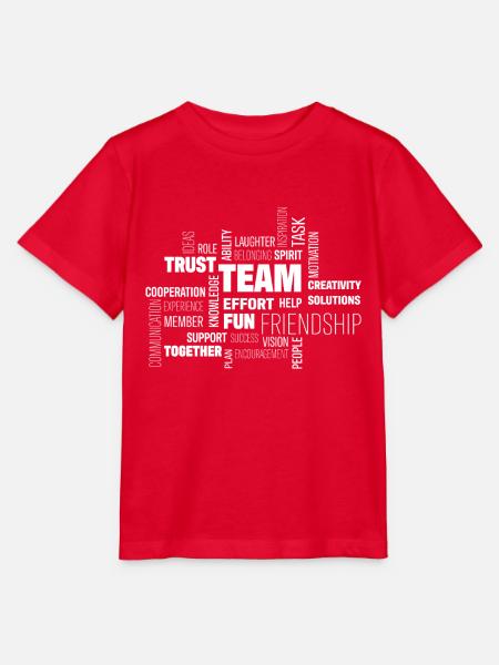 Team - Stanley/Stella Kinder T-Shirt MINI CREATOR - Rot