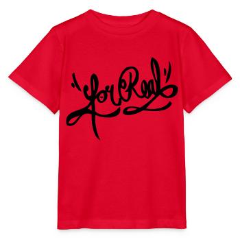 For Real - Stanley/Stella Kinder T-Shirt MINI CREATOR  - Rot - Vorne - Jaiden (125cm)