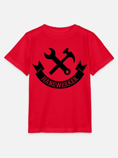 handwerker - Stanley/Stella Kinder T-Shirt MINI CREATOR - Rot
