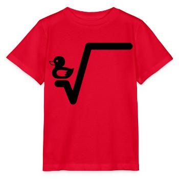 Ente Wurzel - Stanley/Stella Kinder T-Shirt MINI CREATOR  - Rot - Vorne - Jaiden (125cm)