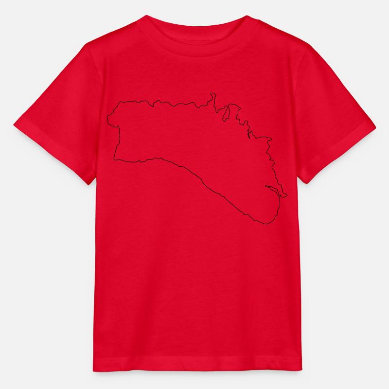 Minorque - T-shirt bio MINI CREATOR Stanley/Stella Enfant - rouge