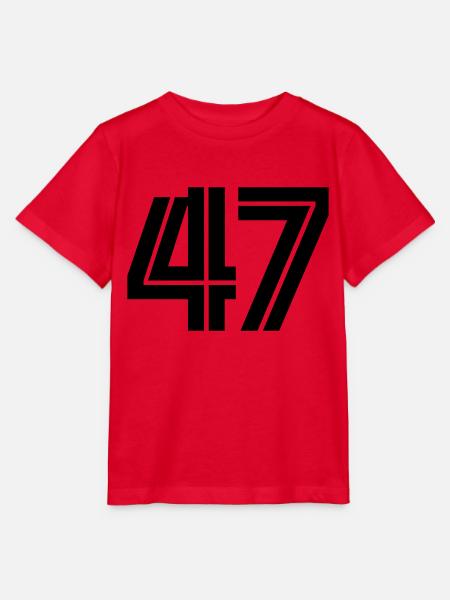 47 - Stanley/Stella Kinder T-Shirt MINI CREATOR  - Rot