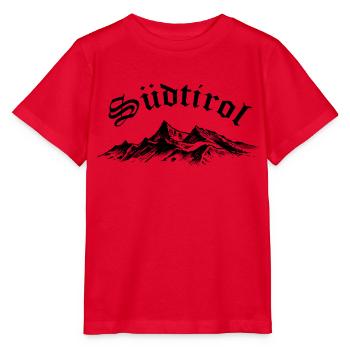 Südtirol - Stanley/Stella Kinder T-Shirt MINI CREATOR  - Rot - Vorne - Jaiden (125cm)