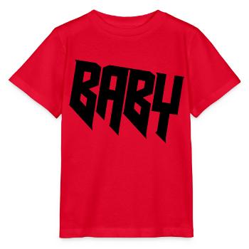 BABY - Stanley/Stella Kinder T-Shirt MINI CREATOR  - Rot - Vorne - Jaiden (125cm)