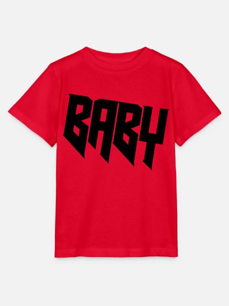 BABY - Stanley/Stella Kinder T-Shirt MINI CREATOR  - Rot