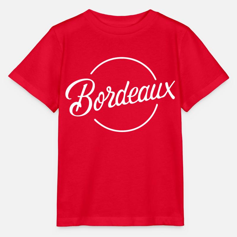 Bordeaux - T-shirt bio MINI CREATOR Stanley/Stella Enfant - rouge