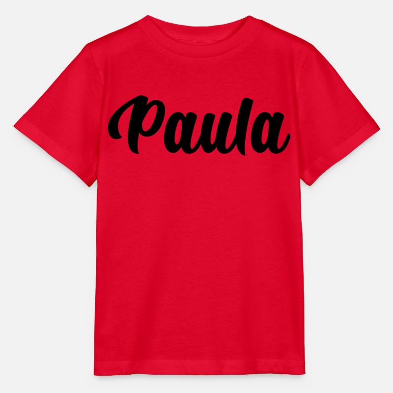 Paula - Stanley/Stella Kinder T-Shirt MINI CREATOR  - Rot