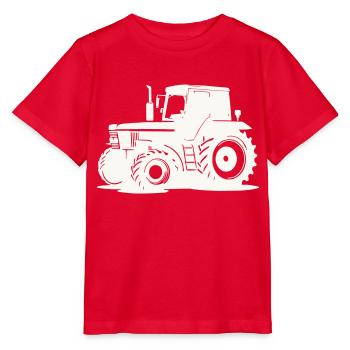 Tractor - Stanley/Stella MINI CREATOR Kids’ T-Shirt - red - Front - Jaiden (125cm)
