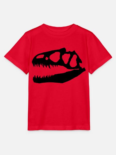 Allosaurus - Stanley/Stella Kinder T-Shirt MINI CREATOR  - Rot