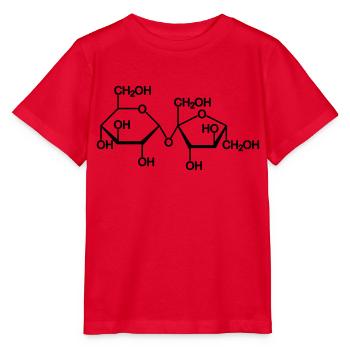 sucrose sugar - Stanley/Stella MINI CREATOR Kids’ T-Shirt - red - Front - Jaiden (125cm)
