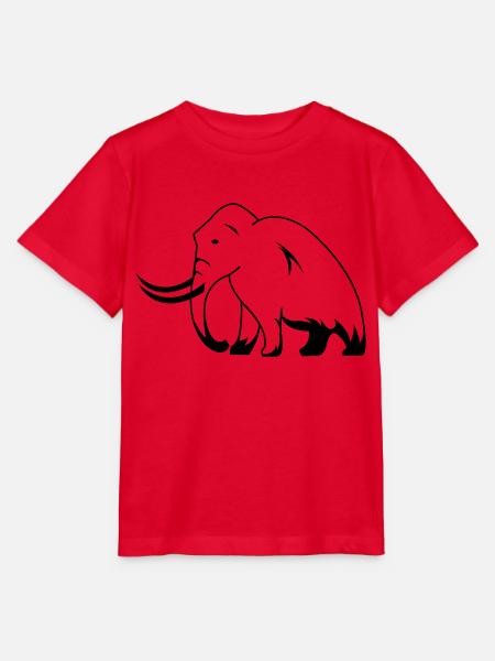 mammut - Stanley/Stella Kinder T-Shirt MINI CREATOR - Rot