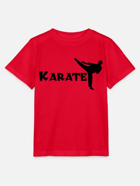 karate - Stanley/Stella Kinder T-Shirt MINI CREATOR  - Rot
