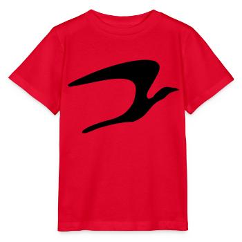 bird_vec_1de - Stanley/Stella Kinder T-Shirt MINI CREATOR  - Rot - Vorne - Jaiden (125cm)