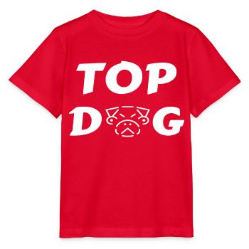 TOP DOG - Stanley/Stella Kinder T-Shirt MINI CREATOR  - Rot - Vorne - Jaiden (125cm)