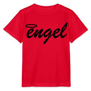 engel heiligenschein - Stanley/Stella Kinder T-Shirt MINI CREATOR  - Rot - Vorne - Jaiden (125cm)