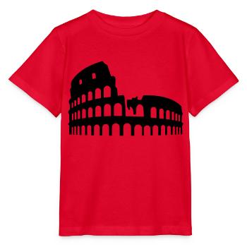 coliseum colosseum - Stanley/Stella MINI CREATOR Kids’ T-Shirt - red - Front - Jaiden (125cm)