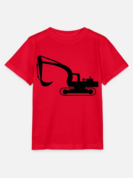 bagger - Stanley/Stella Kinder T-Shirt MINI CREATOR  - Rot