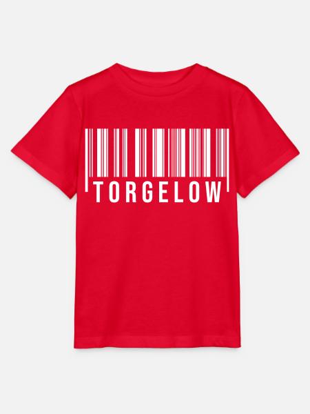 Torgelow Strichcode - Stanley/Stella Kinder T-Shirt MINI CREATOR - Rot