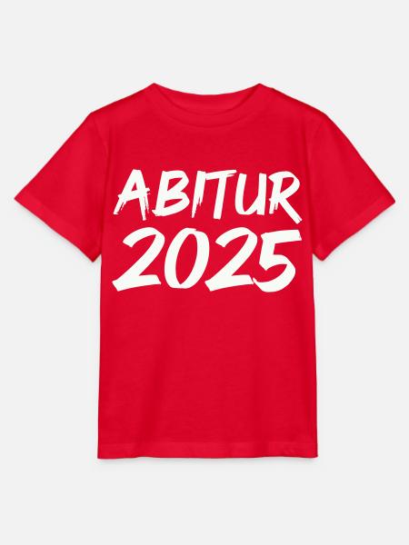 Abitur 2025 - Stanley/Stella Kinder T-Shirt MINI CREATOR  - Rot