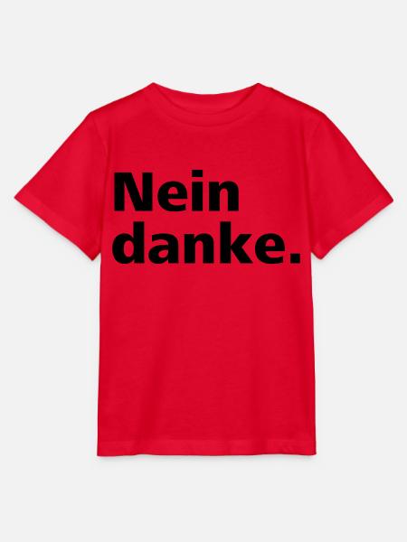 Nein danke. - Stanley/Stella Kinder T-Shirt MINI CREATOR  - Rot