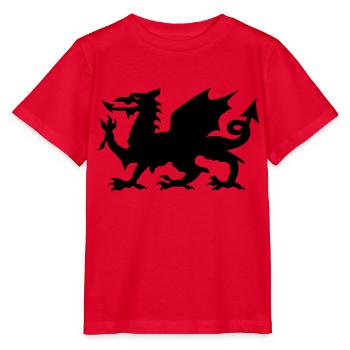 wales - Stanley/Stella MINI CREATOR Kids’ T-Shirt - red - Front - Jaiden (125cm)