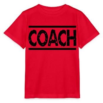 coach - Stanley/Stella MINI CREATOR Kids’ T-Shirt - red - Front - Jaiden (125cm)