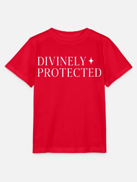 Divinely Protected - Stanley/Stella Kinder T-Shirt MINI CREATOR  - Rot