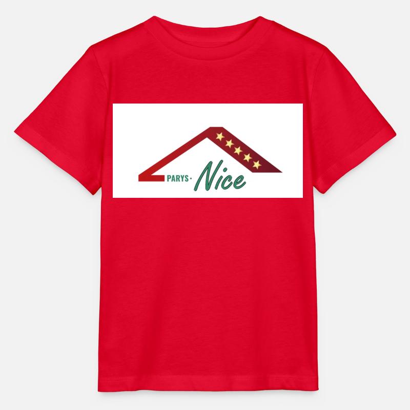 Parys Nice * - Stanley/Stella MINI CREATOR Kids’ T-Shirt - red