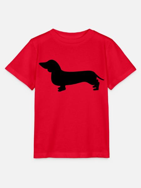 dackel - Stanley/Stella Kinder T-Shirt MINI CREATOR - Rot