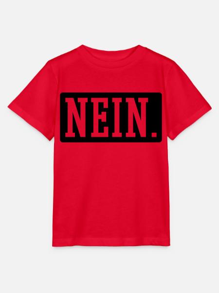 Nein - Stanley/Stella Kinder T-Shirt MINI CREATOR  - Rot