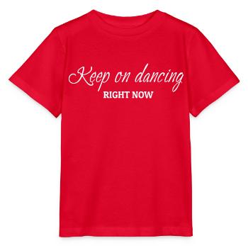 Dancing Dance Music - Stanley/Stella Kinder T-Shirt MINI CREATOR  - Rot - Vorne - Jaiden (125cm)
