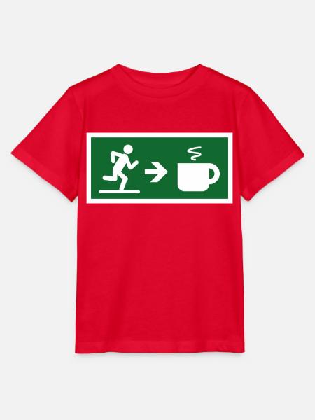 Ausgang zu Kaffee, Tee, Kakao, Schokolade - Stanley/Stella Kinder T-Shirt MINI CREATOR - Rot