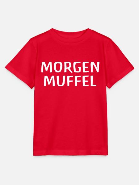 Morgenmuffel - Stanley/Stella Kinder T-Shirt MINI CREATOR - Rot