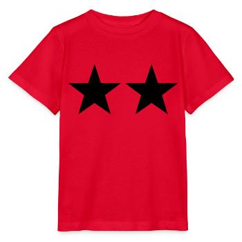 2 étoiles générales - T-shirt bio MINI CREATOR Stanley/Stella Enfant - rouge - Devant - Jaiden (125cm)