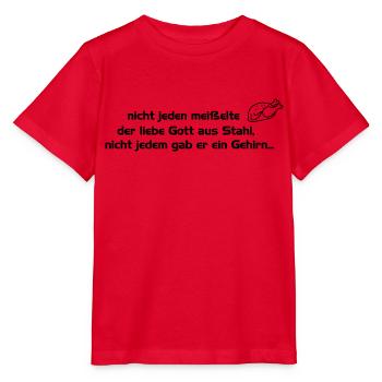 gehirn - Stanley/Stella Kinder T-Shirt MINI CREATOR  - Rot - Vorne - Jaiden (125cm)