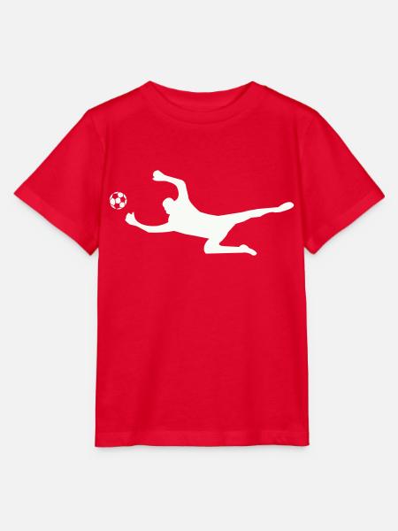 torwart - Stanley/Stella Kinder T-Shirt MINI CREATOR - Rot