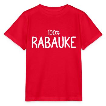 Rabauke - ungehobelter Mensch - ungezogenes Kind - Stanley/Stella Kinder T-Shirt MINI CREATOR  - Rot - Vorne - Jaiden (125cm)