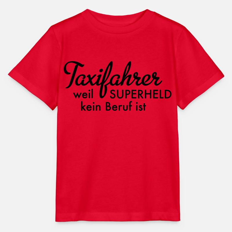 Taxifahrer - Stanley/Stella Kinder T-Shirt MINI CREATOR - Rot