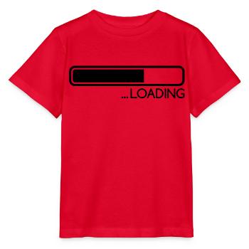 loading_1___f1 - T-shirt bio MINI CREATOR Stanley/Stella Enfant - rouge - Devant - Jaiden (125cm)
